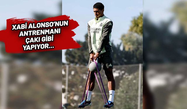 "Evde denemeyin" dedirten antrenman! Bellingham'ın yaptığı hareket gündem oldu