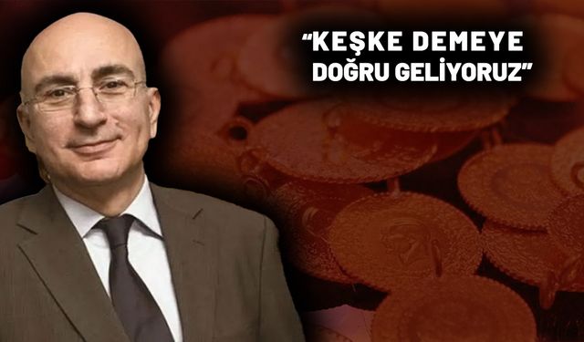 Mahfi Eğilmez'den altın için kritik yorum: Kimse tutamayacak!