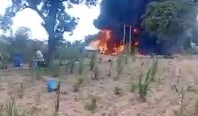 Akaryakıt tankeri patladı! 35 kişi hayatını kaybetti