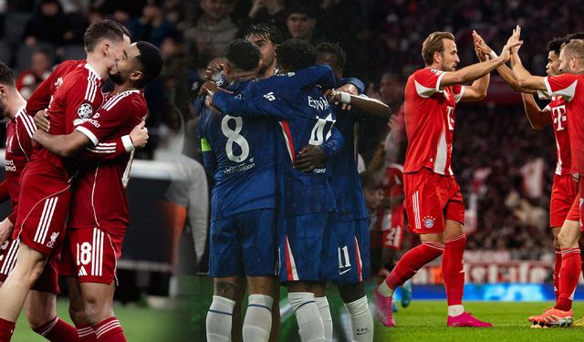 Devler farka koştu! İşte Şampiyonlar Ligi'nde gecenin sonuçları