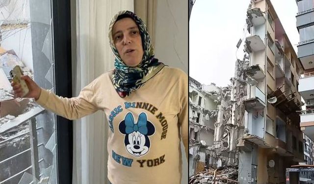 Yıkım sırasında hayatının şokunu yaşadı