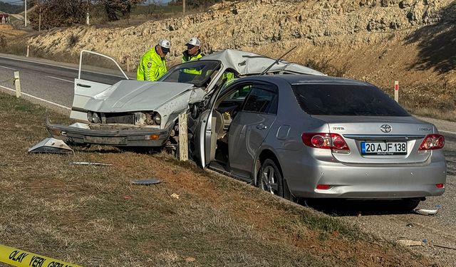 Uşak’ta kahreden kaza! Yaşlı çift hayatını kaybetti