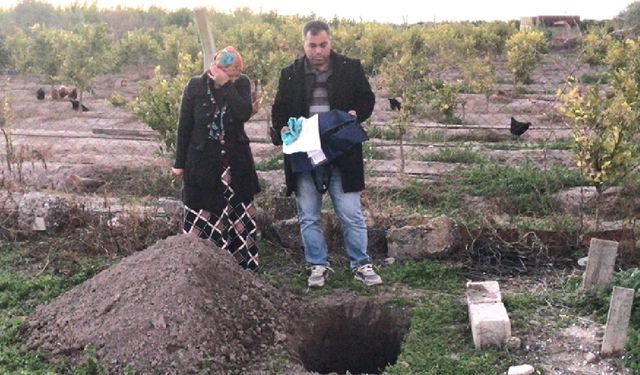 Öldü denilerek kefenlenen bebek mezarlıkta canlandı