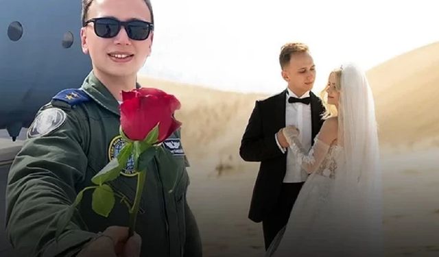 Şehit eşinden hüzünlü paylaşım: Beraber bu uçağa binmiştik