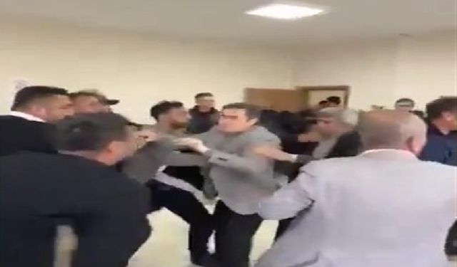 Ceylapınar Belediyesi’nde tekmeli- yumruklu kavga: 6 yaralı