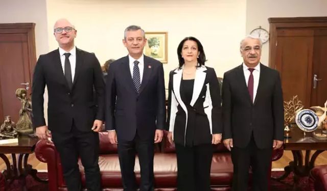 DEM Parti heyeti, CHP'yi ziyaret etti