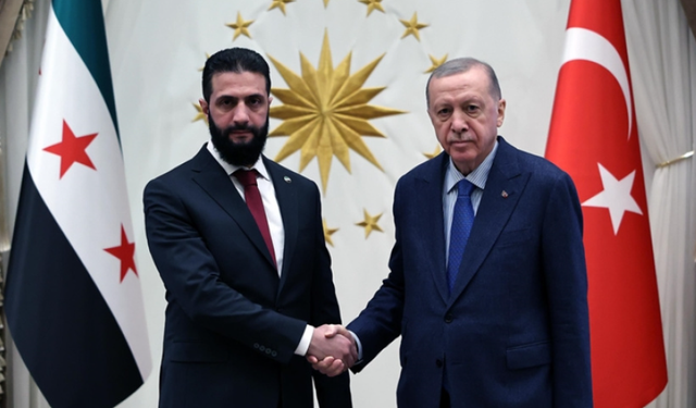 Cumhurbaşkanı Erdoğan ve Şara telefonda görüştü