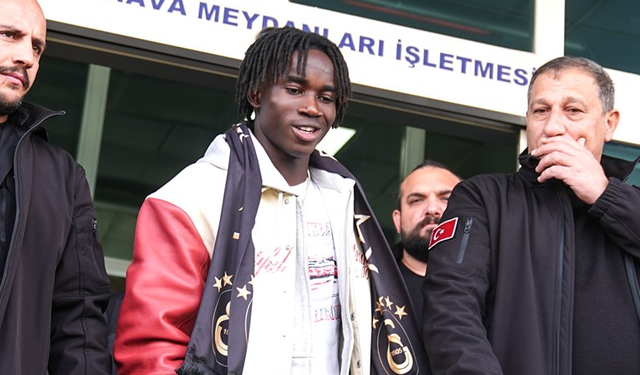 Galatasaray'ın yeni transferi İstanbul'da