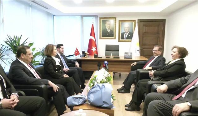 DEVA Partisi, Büyük Birlik Partisi ve Anahtar Parti heyeti, İYİ Parti heyetiyle bayramlaştı