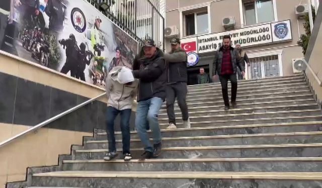 Fatih'te 40 kilo gümüş çalan 4 şüpheli yakalandı
