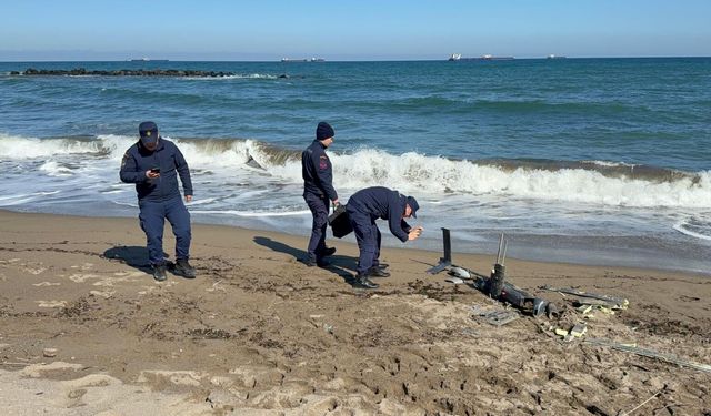 Sakarya'da parçalanmış insansız hava aracı bulundu