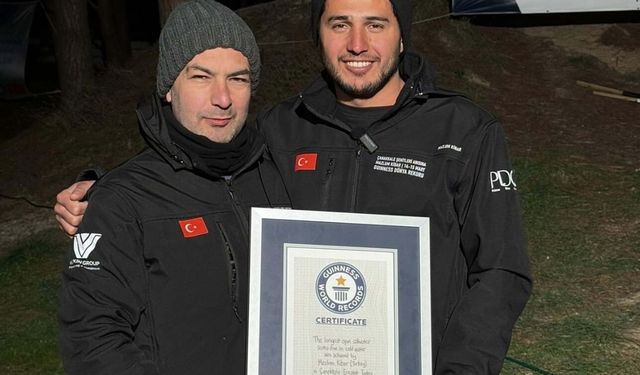 Türk dalgıçtan dünya rekoru: Soğuk suda 36 saat 9 dakika 36 saniye