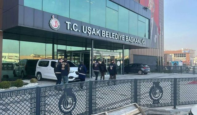 Uşak Belediye Başkanı hakkında rüşvet soruşturması: 11 gözaltı