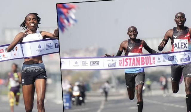 21. İstanbul Yarı Maratonu'nda zafer Matata ve Gitonga'nın