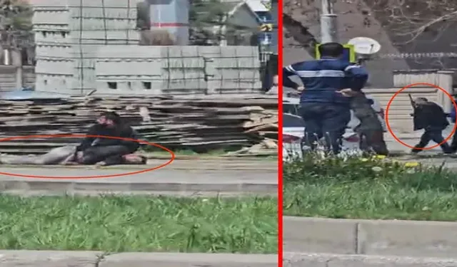 İnşaat işçisine silahlı saldırı