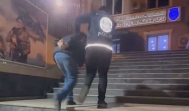 İstanbul'da polis yeleğiyle sanal medyadan yayın yapan şüpheli yakalandı
