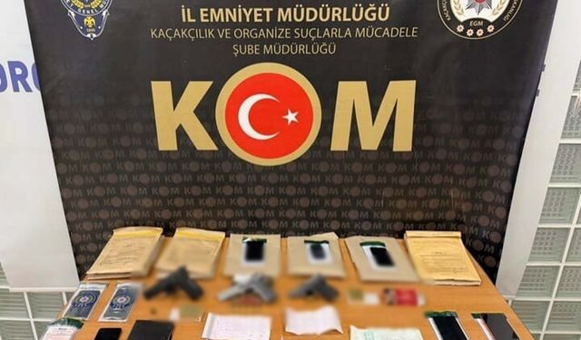 Manisa'da tefecilik operasyonu; 9 tutuklama