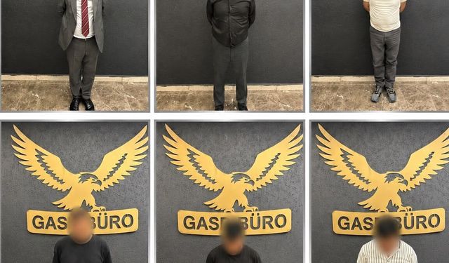 Kendini 'Genel Başkan' olarak tanıtıp denetim yapan kişinin de aralarında olduğu 6 şüpheli gözaltında