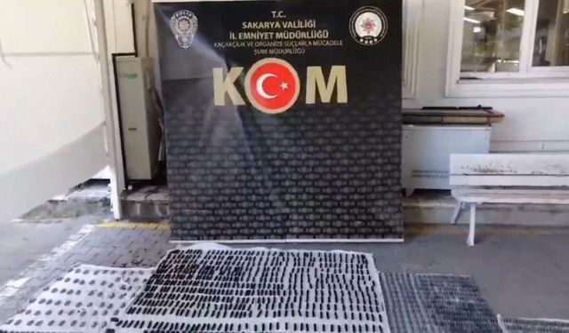 Sakarya'da silah kaçakçılığı operasyonu: 3 gözaltı