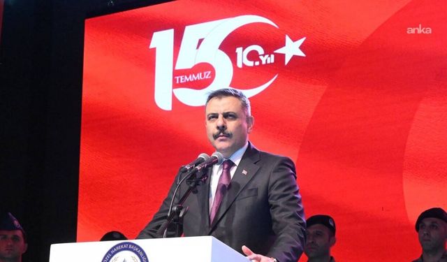 İçişleri Bakanı Çiftçi: O gece bütün dünya, bu aziz milletin iradesine ve özgürlüğüne pranga vurulamayacağını bir kez daha görmüştür