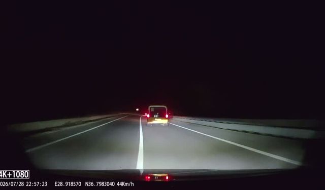 Taksiden ormanlık alana sigara izmariti atan şahıs hakkında işlem başlatıldı