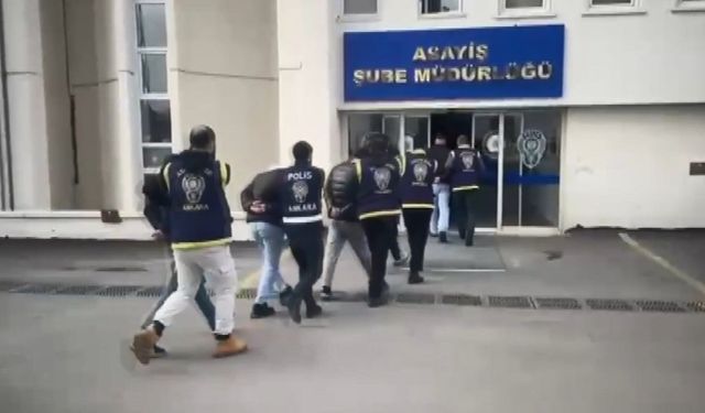 Ankara'da 'Turkuaz' operasyonu: 46 gözaltı