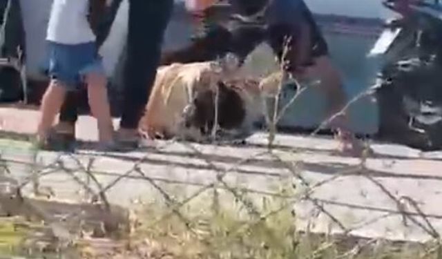 Ayrılmak isteyen eşini döven şüpheli tutuklandı