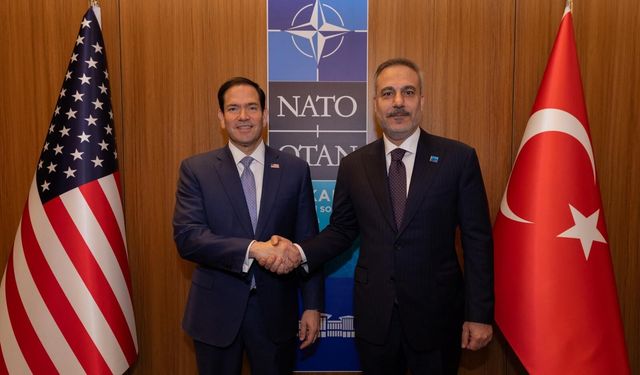 Bakan Fidan, ABD'li mevkidaşı Rubio ile görüştü