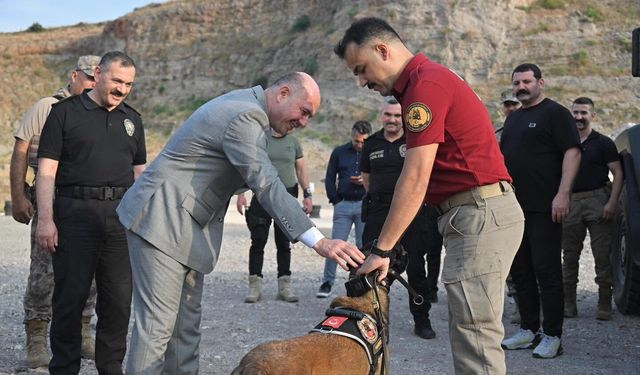 Jardi, 3'üncü kez Türkiye'nin en başarılı görev köpeği seçildi