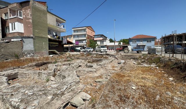 Roma dönemi hamam kalıntısı için 'korumaya alınsın' talebi