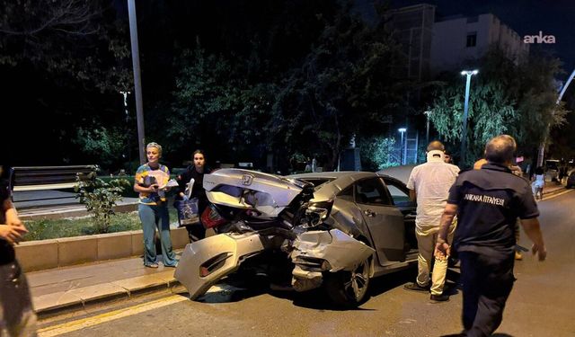 Atatürk Bulvarı'nda kaza: 3 yaralı