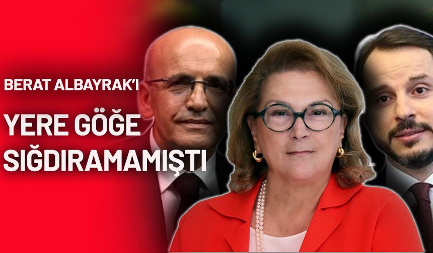 Eyvah! Güler Sabancı şimdi de Şimşek'i övdü