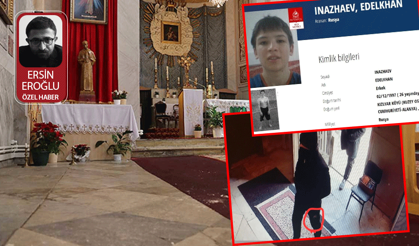 Kilise saldırısı şüphelilerinden üçü kırmızı bültenle aranıyormuş