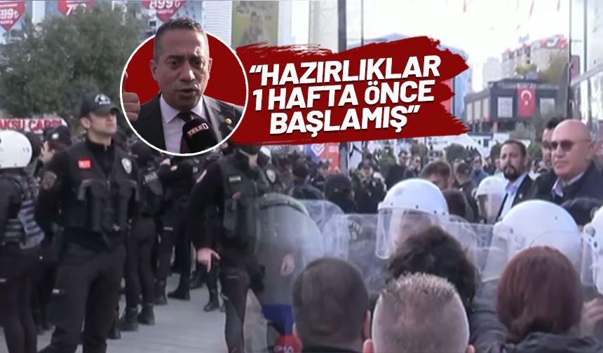 Esenyurt'ta CHP'ye polis ablukası!