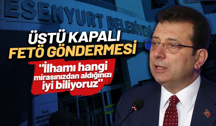 İmamoğlu: Ne yaparsanız yapın siyasi ve kurumsal çürümeyi bitireceğiz