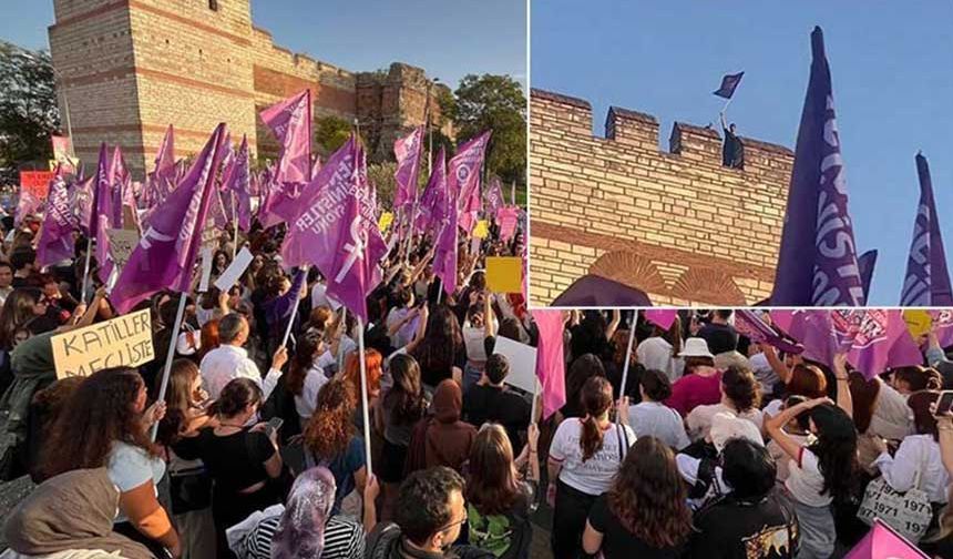 Kadınlar İkbal Uzuner'in öldürüldüğü yerde iktidara seslendi: Cezasızlığa son vereceğiz