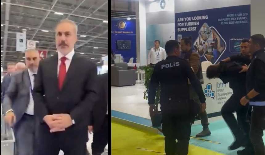 Saha EXPO Fuarı’nda İsrail’e silah sağlayan BAE System'e protesto