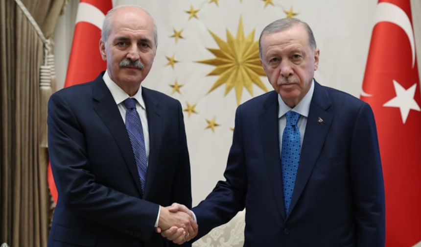 Anayasa sözlerinin ardından Kurtulmuş ve Erdoğan'dan kritik zirve