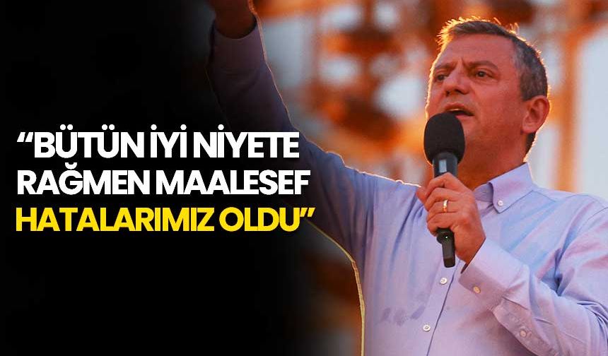 Özgür Özel Hataylı yurttaşlardan özür diledi