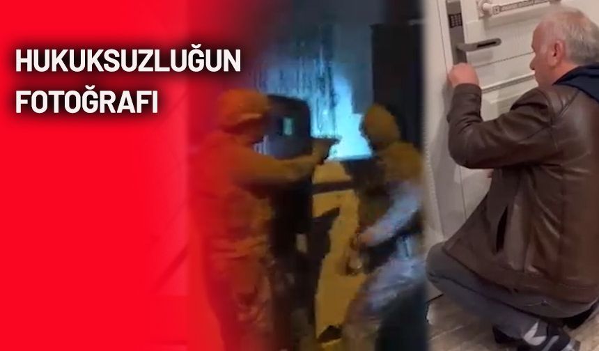 Ahmet Özer'in evine koçbaşıyla makamına çilingirle girmişler!