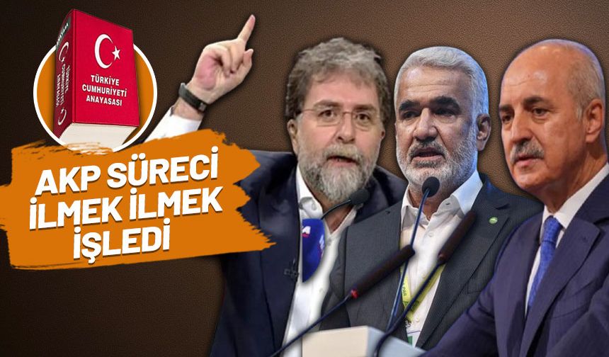 Hüda Par ve Kurtulmuş'tan sonra Ahmet Hakan da 3. madde trenine bindi