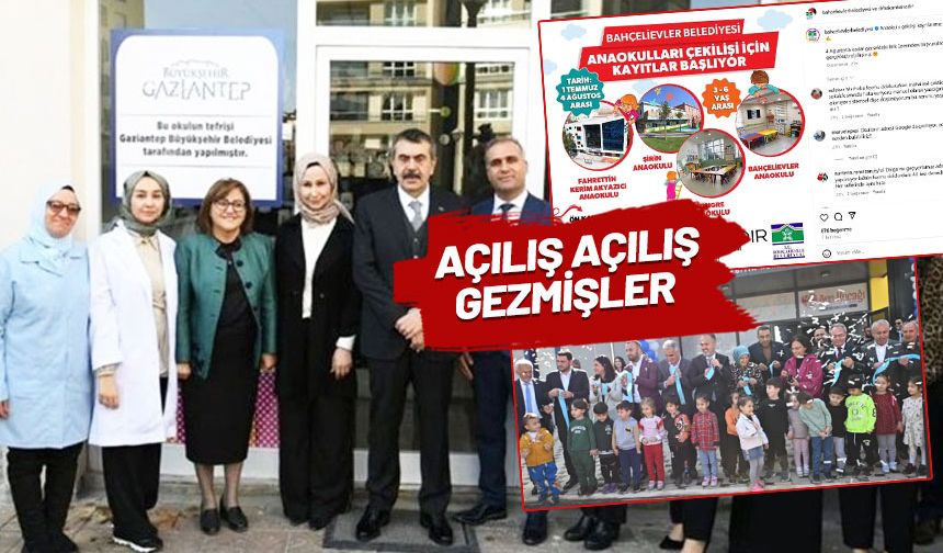 AKP çocuklar üzerinden oy hesabı yapıyor! İşte AKP'nin açtığı anaokulu ve kreşler