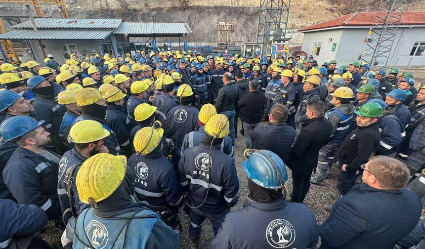 Çayırhan Termik Santrali'nde özelleştirmeye tepki! 500 madenci kendini yerin altına kapattı