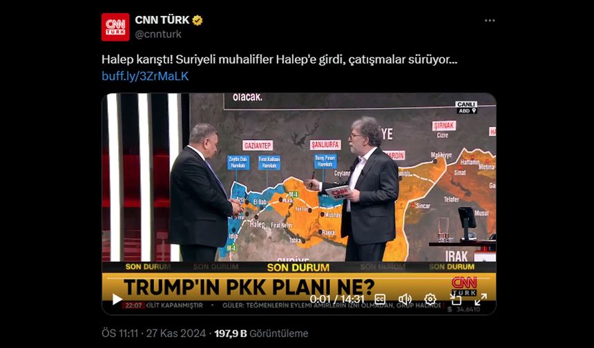 Yandaş CNN Türk'te komik anlar! "Sayenizde bildiklerimi de unuttum"