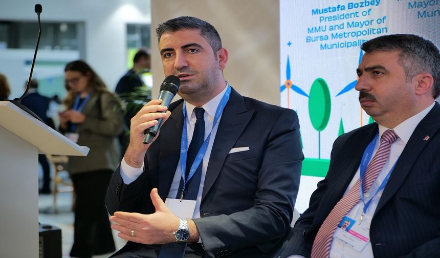 Başkan Gökhan Yüksel, COP29’da Konuştu