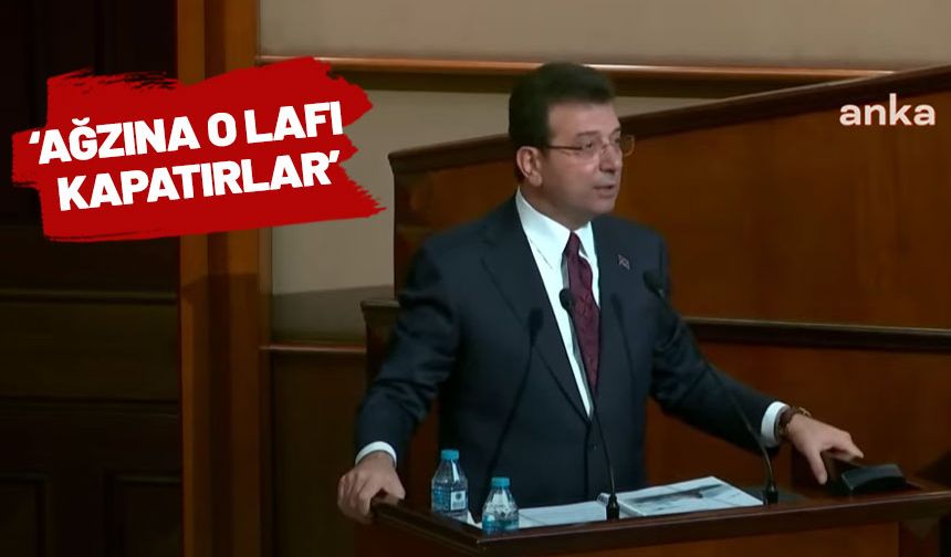 İmamoğlu'ndan Ahmet Özer tepkisi: Seni adam yerine koymam