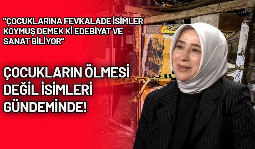 AKP'li Özlem Zengin'den, 5 çocuğunu kaybeden anne hakkında ilginç değerlendirme!