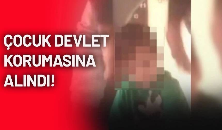 Çocuğunun boğazına bıçak dayayıp eşini görüntülü aradı