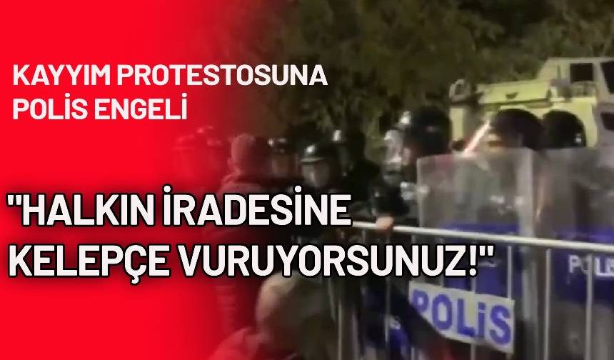 Tunceli Belediyesi önünde kayyım protestosu! Belediye Başkanı Cevdet Konak: Budur faşizm!