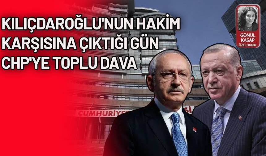 Erdoğan'dan CHP'ye kurumsal dava! Dikkat çeken dava tarihi...